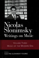 Writings on Music: Volume Three Music of the Modern Era